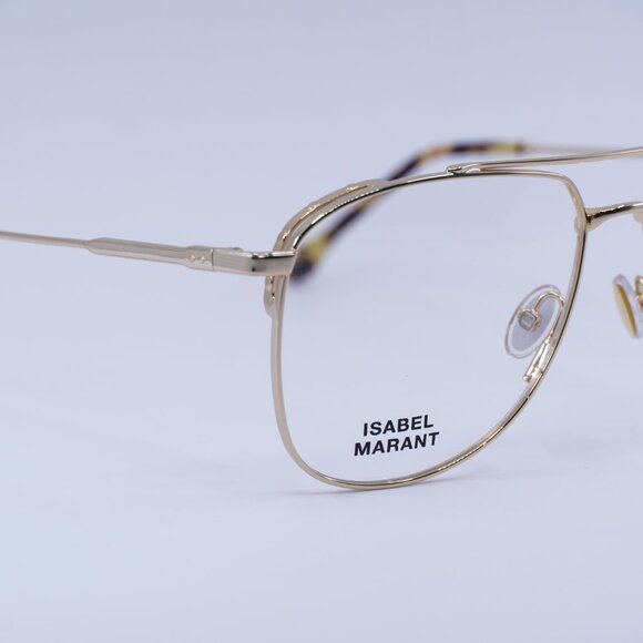Isabel Marant IM 0057 0000 00 Eyeglasses Gold 56mm Aviator Frame - Picture 2 of 9